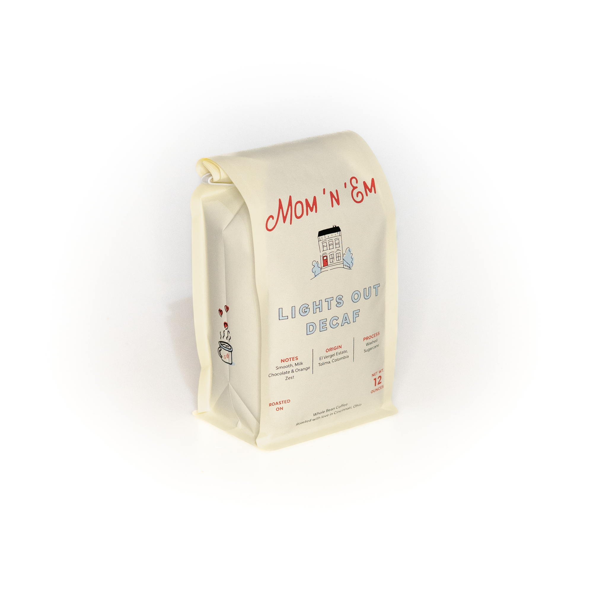 Lights Out Decaf Coffee | Mom 'n 'em Coffee