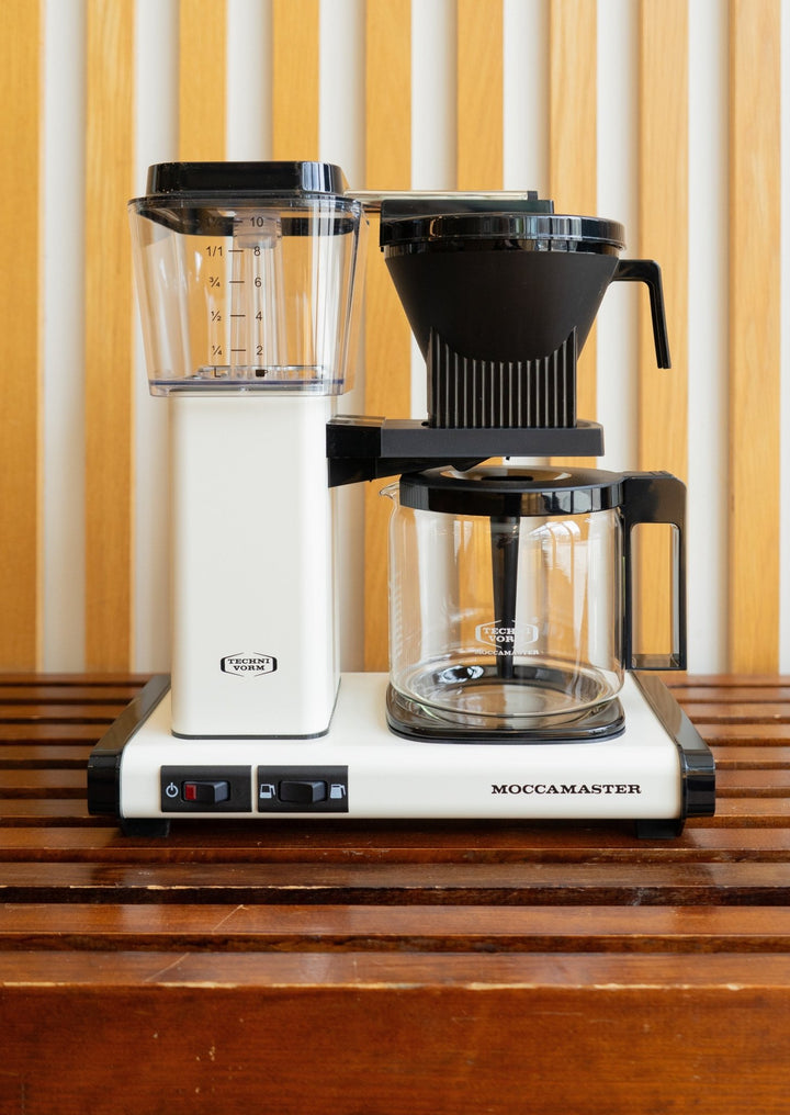 MOCCAMASTER(モカマスター) KBG SELECT オフホワイト Moccamaster KBGV Select in White | Canyon Coffee